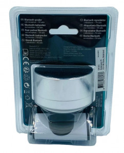 Mini hordozható bluetooth hangszóró, FM rádió, beépített mikrofon, micro sd kártyahely, Audio Logic - Img 2