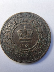 Moneda - 1 Cent 1864 - Nova Scotia - Victoria