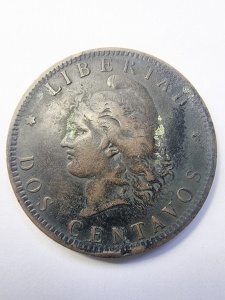 Moneda Argentina - 2 Centavos 1890 - Img 2