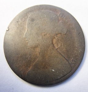 Moneda Regatul Unit - Victoria - 1 Penny 1864