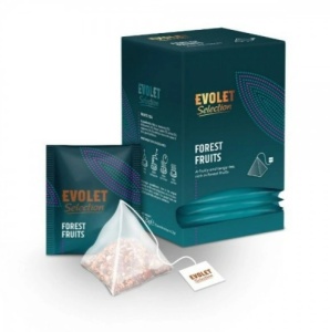Pachet premium 25 plicuri piramida ceai Selection FRUCTE DE PADURE, 25 x 2.25g