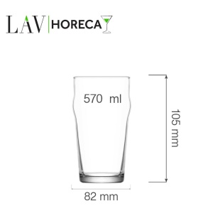 Pahar de bere Berlin 570 ml, LAV - Img 2