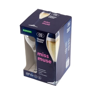 Pahar de sampanoe incasabil, 24 cl, 4 buc./set - Img 2