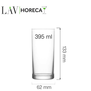 Pahar inalt Rotterdam 295ml, LAV - Img 2