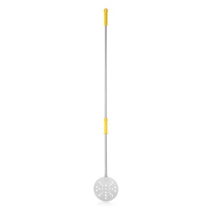 Paleta perforata pizza cu maner telescopic Inox Hendi 220(H)1700 mm