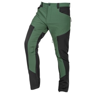 Pantaloni de lucru OUTDOOR, stretch in 4 directii, verde-gri, marimea XXXL