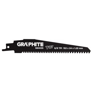 Panza pentru fierastrau sabie HM 152x24x1.5mm, 8/6TPI