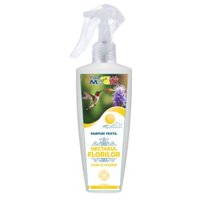 Parfüm textíliákhoz és szobákhoz, 200ml, Nectarul Florilor, Curatelul Magic
