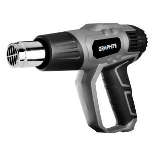 Pistol cu aer cald 2000W, interval de temperatura: I: 50ºC, II: 50-550ºC, III: 50-550ºC, geanta de transport