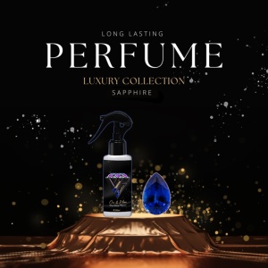 Prémium textil illatosító, autó, szoba, 200ml, alkohol alapú, Sapphire, Nobless