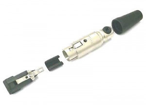 Professzionális XLR XLR, fém, Alcatel - Img 2