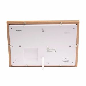 Ramă Foto Digitală Wi-Fi Denver PFF-1040LW, Ecran Tactil 10.1" HD IPS, Design din Lemn de Stejar, Software Frameo, 16 GB Stocare, USB-C, Light Wood - Img 5