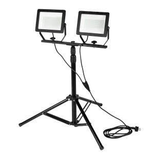 Reflector/lampa dubla 2x100W SMD LED 2 x 8500lm pe trepied 1.8m