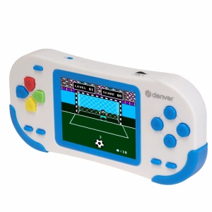 Retro hordozható 8bit játékkonzol, 3 x AAA elem, 200 játékot tartalmaz, 2,8" színes LCD képernyő, Denver, 8bit játékkonzol. - Img 7