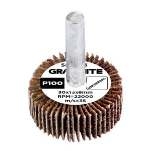 Rola cu lamele abrazive 30 x 15 x 6 mm, P100