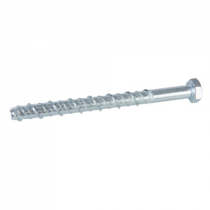 Set 10 suruburi fixare directa in beton si zidarie, M10 x 130mm, Fixman - Img 1