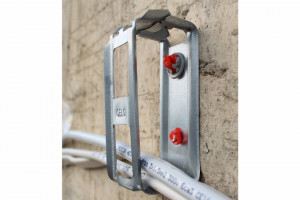 Set 100 grip suport metalic pentru cabluri, 40x41x47 M15, Celo - Img 7