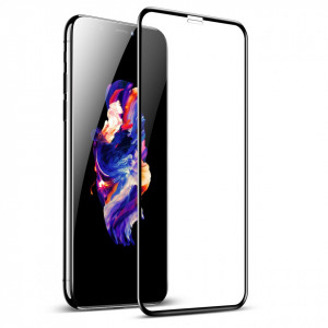 Set 2 folie sticla securizata , sablon montare, Tempered Glass iPhone XS Max, ESR - Img 2