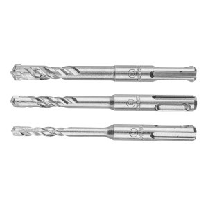 Set 3 burghie zidarie SDS plus; 6,8,10 x 110mm
