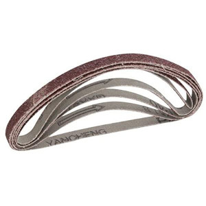 Set 5 benzi abrazive slefuitor, 10 x 330mm, grit 40, Silverline - Img 4