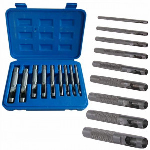 Set 9 piese preducele pentru gaurit , Dedra , 2.5mm-10mm - Img 2