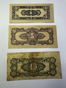 Set Bancnote - Malaya - Ocupatie Japoneza - 1/510 Cents 1942 - Img 4