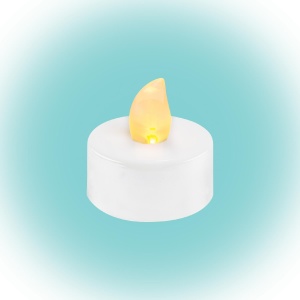 Set candele cu LED, albe - Img 2