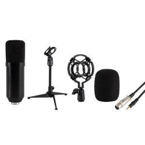 Set microfon de studio, tripod, XLR-3,5mm - Img 2