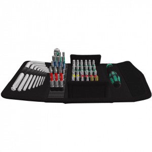 Set profesional 50 piese, surubelnita, biti, Wera KK100 - Img 4