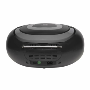 Sistem Audio Portabil Boombox Denver TCL-212BT, CD Player, Bluetooth, Radio FM, USB MP3, Lumini LED, AUX, Negru - Img 8