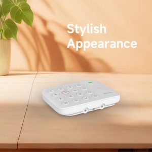 Sistem de Alarmă Inteligent Smart Home Denver SHA-220, Wi-Fi + 4G LTE/GSM, Kit Wireless Complet, Baterie Backup, Sirenă 90 dB, Compatibil Tuya, Alexa și Google Assistant, White - Img 10