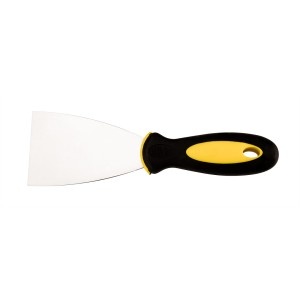 Spaclu inox, maner bi-material, 63 mm,
