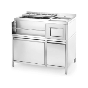 Statie bar aperitiv Oxygen, 1000x650x(H)900 mm, Barmatic
