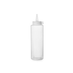 Sticla dispenser 350 ml, 55x205 mm, polietilena transparenta, Hendi