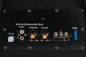Subwoofer activ, închis, 250 mm, 4 Ohmi, 200 W - Img 2