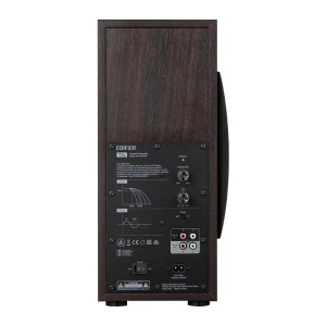 SUBWOOFER EDIFIER, RMS: 70W activ, 8" bass, RCA Line-in/Line-out, automatic stand-by, frecv. 35Hz-115Hz, brown, " T5S-BR" - Img 4