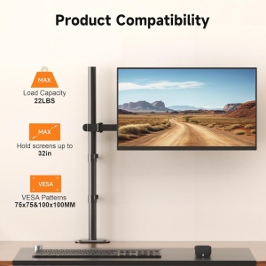 Suport premium prindere de birou pentru monitoare, Bracwiser MD7821 - Img 2