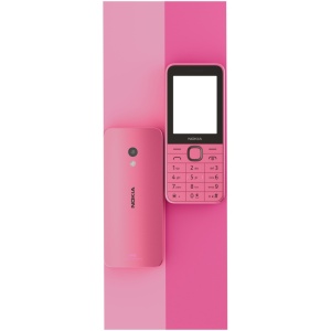 Telefon mobil Nokia 225 model 2024, Dual SIM, 4G, camera foto, Roz - Img 3