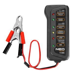 Tester de baterie si incarcare 12 V LED