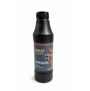 Toping premium pentru inghetata, frappe, deserturi, 780ml, 1Kg, Ciocolata