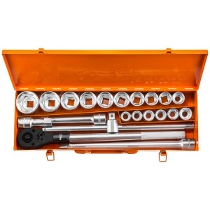 Tubulare in set 3/4 ", 21 buc -set