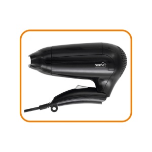 Uscator de par, negru, 1400 W, 2 trepte, maner pliabil - Img 2