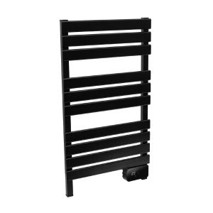 Uscător electric de prosoape montat pe perete, SMART, negru, 450 W - Img 4