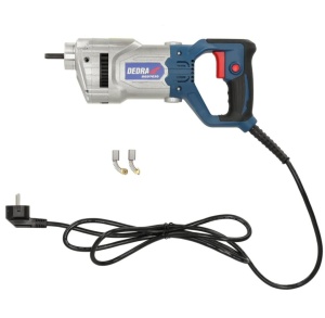 Vibrator beton de mana, 1200W, 5000 rpm, lungime furtun 2.5m, Dedra - Img 9