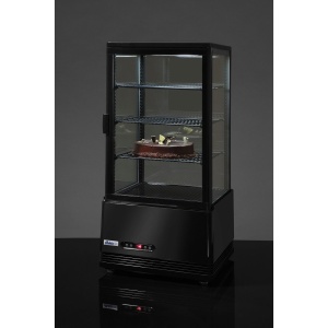 Vitrina de prezentare 78 L (neagra) - 230 V, 170 W, 452X406X (H)966 mm - Img 2