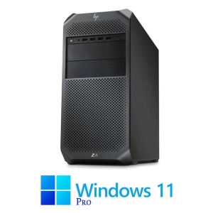 Workstation HP Z4 G4, Quad Core W-2123, 16GB DDR4, SSD, Quadro P400, Win 11 Pro