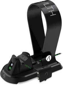 XBOX ONE, ONE S, ONE X játékkészlet, joystick töltőbölcső, fejhallgató bölcső, akkumulátoros vezérlő, Stealth SX-C60 - Img 6