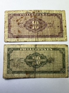 10 & 20 Centavos 1949 - Central Bank of the Philippines - Img 2