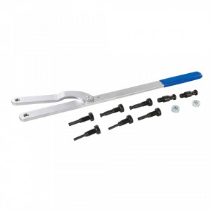 11 darabos készlet ék, tollhenger, Silverline