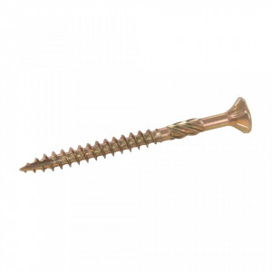 200 darabos facsavarkészlet, fa repedésgátló, 4x50mm, torx fej, bitet tartalmaz, Fixman